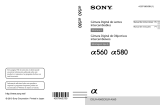 Sony DSLR-A580Y Manual de usuario