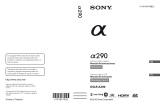 Sony DSLR-A290Y Manual de usuario