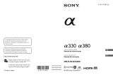 Sony α 380 Manual de usuario