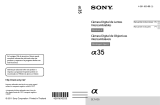Sony SLT-A35K Manual de usuario