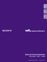 Sony Walkman NW-A605 Manual de usuario