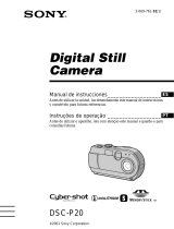 Sony DSC-P20 Manual de usuario