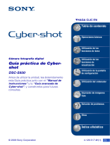 manual Cyber Shot DSC-S930 Instrucciones de operación