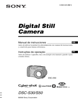Sony Cyber Shot DSC-S30 Manual de usuario