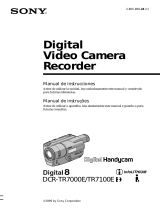 Sony DIGITAL HANDYCAM DCR-TR7000E Manual de usuario