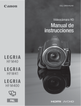 Canon LEGRIA HF M40 El manual del propietario