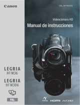 Canon LEGRIA HF M306 El manual del propietario
