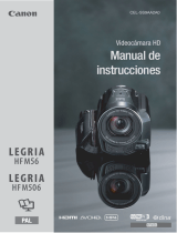 Canon LEGRIA HF M56 Manual de usuario