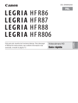 Canon LEGRIA HF R806 Manual de usuario