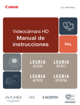 Canon LEGRIA HF R77E Manual de usuario