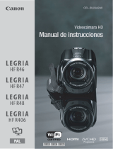 Canon LEGRIA HF R48 Manual de usuario