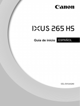 Canon IXUS 265 HS Manual de usuario