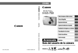 Canon Digital IXUS 750 Manual de usuario