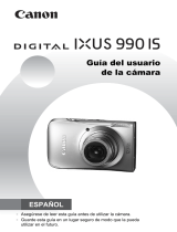 Canon IXUS 990 IS Instrucciones de operación