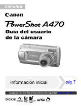 Canon PowerShot A470 El manual del propietario