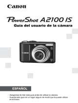 Canon PowerShot A2100 IS Guía del usuario