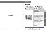 Canon PowerShot A720 IS El manual del propietario