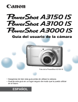 Canon PowerShot A3150 IS Guía del usuario