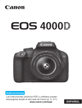 Canon EOS 4000D Manual de usuario