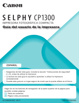 Canon SELPHY CP1300 Manual de usuario