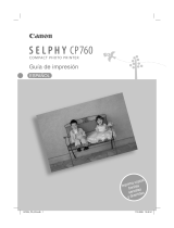 Canon SELPHY CP760 Manual de usuario