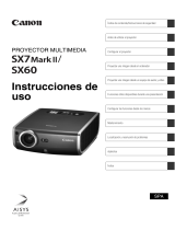 Canon XEED SX60 Manual de usuario