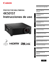 Canon XEED 4K501ST Manual de usuario