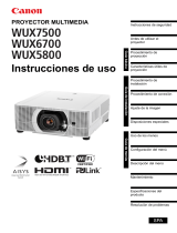 Canon XEED WUX5800 Manual de usuario