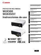 Canon XEED WUX500 Manual de usuario