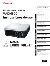 Canon XEED WUX6500 Manual de usuario