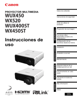 Canon XEED WX520 Manual de usuario