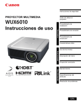Canon XEED WUX6010 Manual de usuario