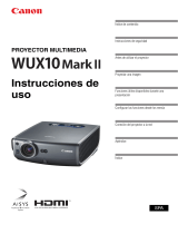 Canon XEED WUX10 Mark II Manual de usuario