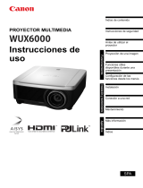 Canon XEED WUX6000 Manual de usuario