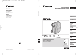 Canon MVX4i Manual de usuario
