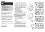 Canon Mount Adapter EF-EOS M Manual de usuario