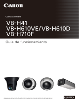 Canon VB-H610VE Manual de usuario