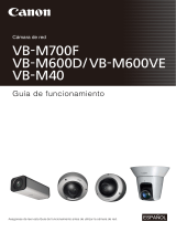 Canon VB-M600D Manual de usuario
