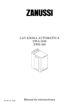 Zanussi ZWR386 Manual de usuario