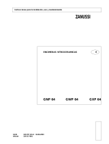 Zanussi GXP64 Manual de usuario