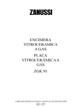 Zanussi ZGK93PVX Manual de usuario