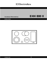 Electrolux EHH800X Manual de usuario