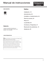Hotpoint Ariston TCD 874 6H1 (EU) Manual de usuario