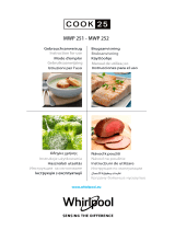 Whirlpool MWP 251 B Guía del usuario