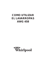 Whirlpool AWG 458/WP Guía del usuario