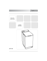 Zanussi ZWP580 Manual de usuario