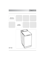 Zanussi ZWP580 Manual de usuario