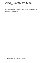 AEG LAV4430 Manual de usuario