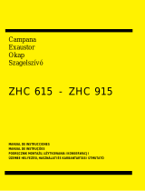 Zanussi ZHC615W Manual de usuario