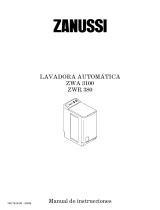 Zanussi ZWR380 Manual de usuario